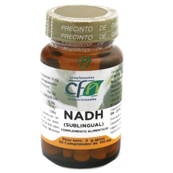 Nadh Sublingual 30 Comprimidos - Cfn