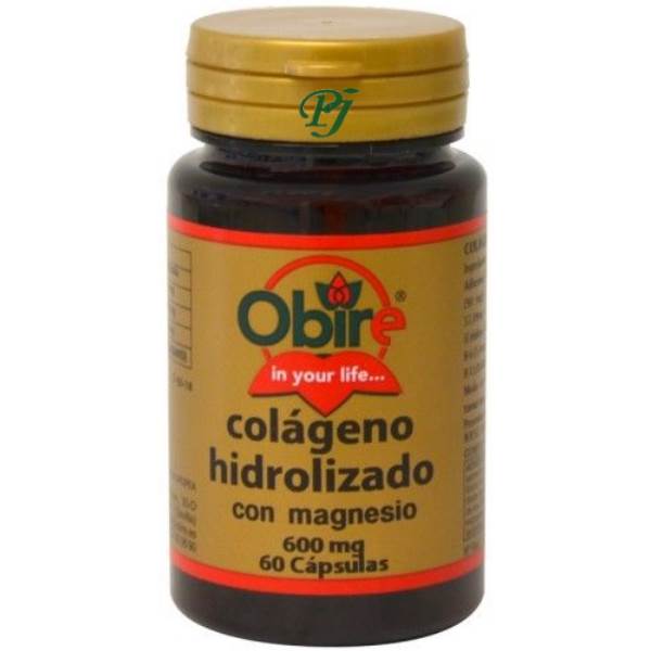 Colágeno + Magnesio 60 Cápsulas 600 Mg. - Obire
