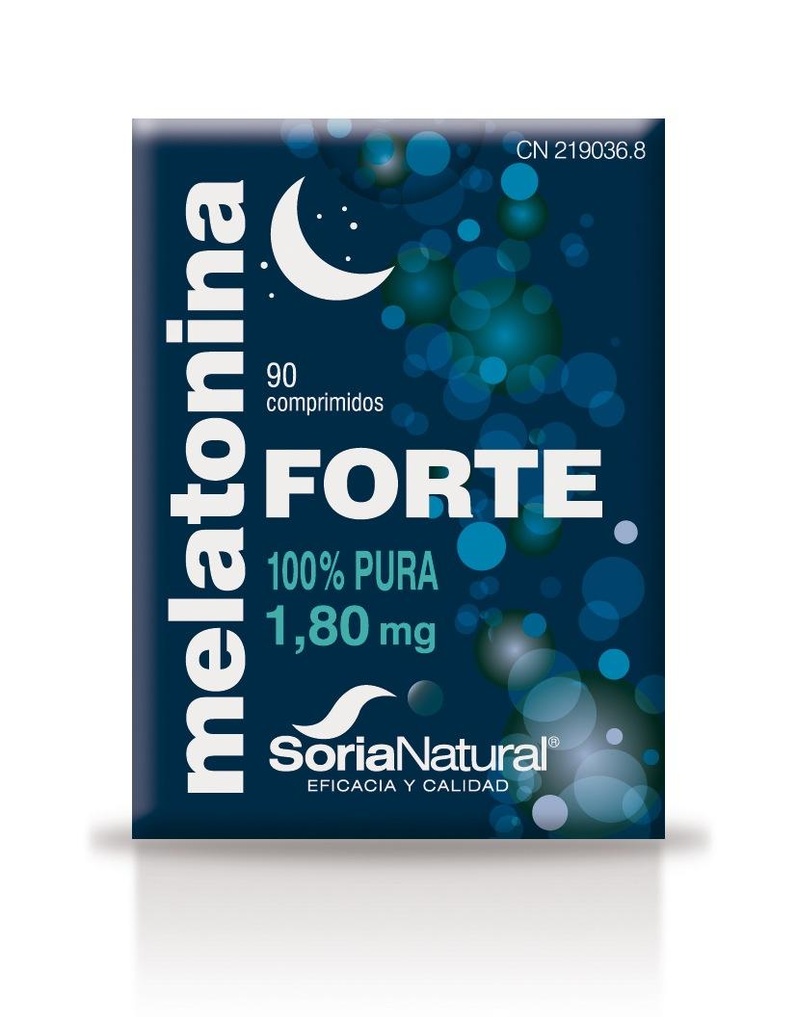 Melatonina Forte 90 Comprimidos 1.8 Mg. - Soria Natural