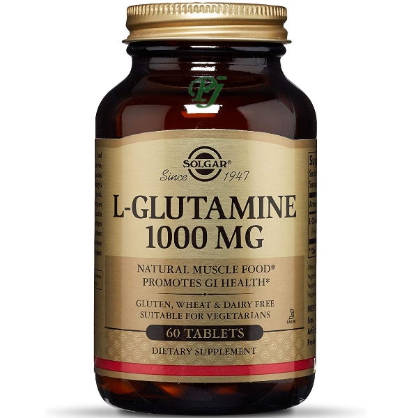 L Glutamina 60 Comprimidos 1000 Mg. - Solgar