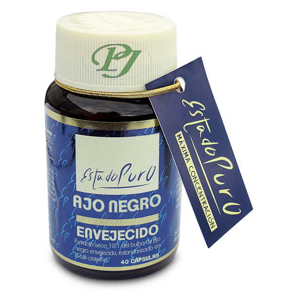 Ajo Negro Envejecido Estado Puro 40 Cápsulas - Tongil