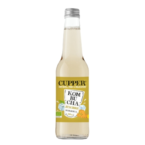 Kombucha Jengibre Eco 250 Ml. - Cupper