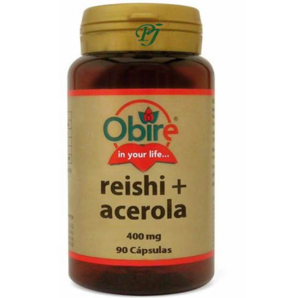 Reishi + Acerola 90 Cápsulas 400 Mg. - Obire