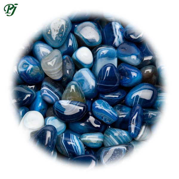 Ágata Azul Rodado Pequeño - Kunugi