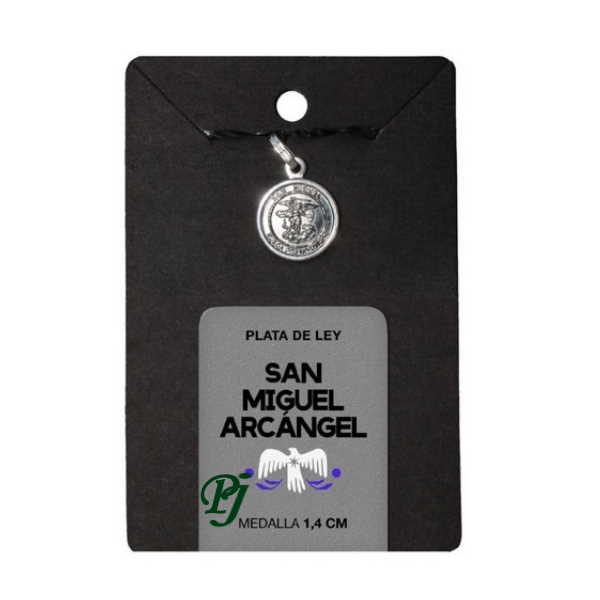 Medalla Plata San Miguel 1,4 Cm. - Trinidad