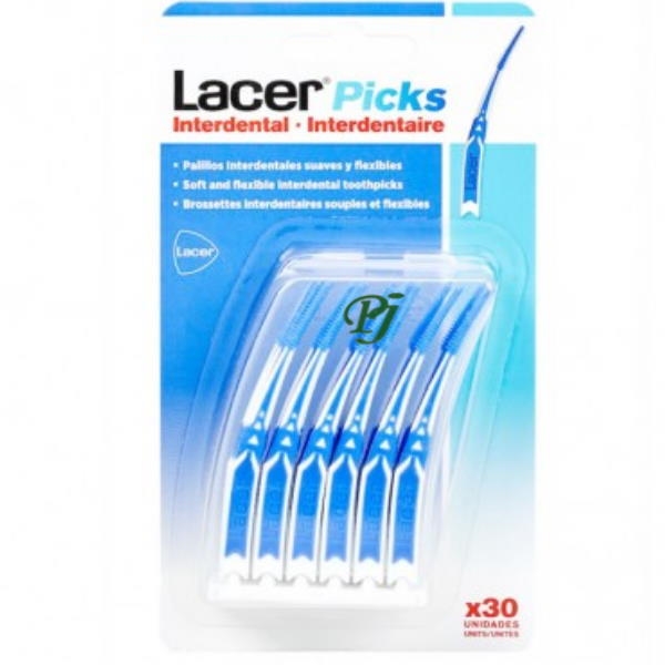 Picks Interdental 30 Unidades - Lacer