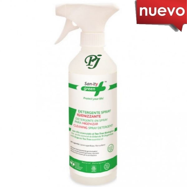 Spray Higienizante Súperficies 500 Ml. - Sanity Green