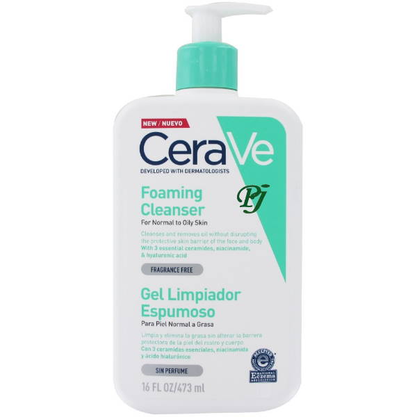 Gel Limpiador Espumoso 473 Ml. - Cerave