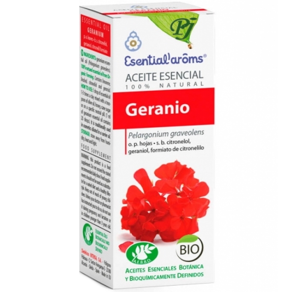 Aceite Esencial Geranio Bio 10 Ml. - Intersa Labs