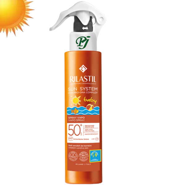 Spray Solar 50+Transparente Baby 200 Ml. - Rilastil
