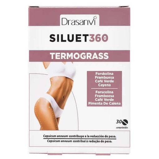 [0505307] Siluet 360º Termograss 30 Comprimidos - Drasanvi