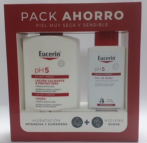 [1301115] Pack Rutina Ph5 Loción + Gel De Baño - Eucerin