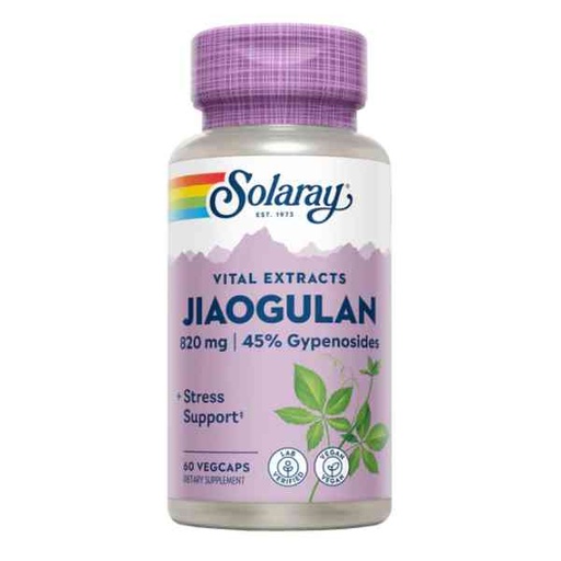 [0505063] Jiaogulan Extracto De Raíz 60 Vegcáps 820 Mg. - Solaray