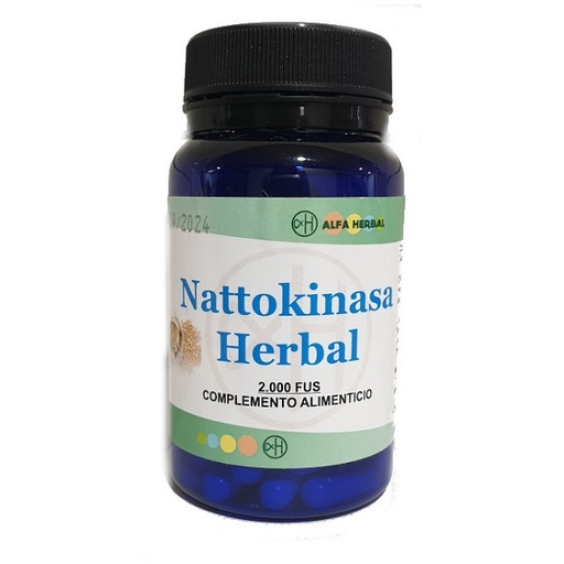 [0505061] Nattokinasa Herbal 60 Cápsulas - Alfa Herbal