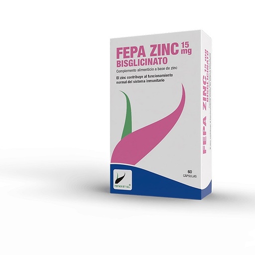[0505055] Fepa Zinc Bisglicinato 60 Cápsulas - Fepadiet