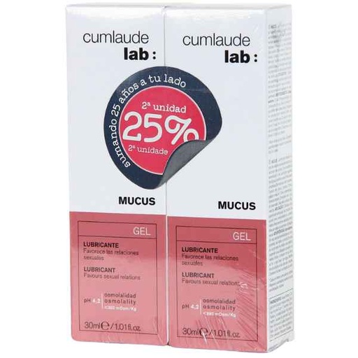 [1301068] Gynelaude Mucus Gel Duplo 2ª Ud. 25% Dto - Cumlaude