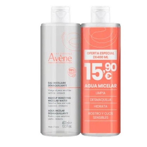 [1301486] Agua Micelar 2 x 400 Ml. - Avène
