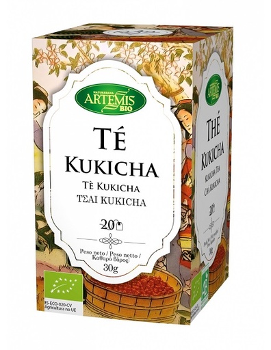 [011992] Té Kukicha Bio 20 Filtros - Artemis
