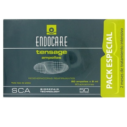 [139294] Endocare Tensage Ampollas 20 X 2 Ml. - Cantabria Labs