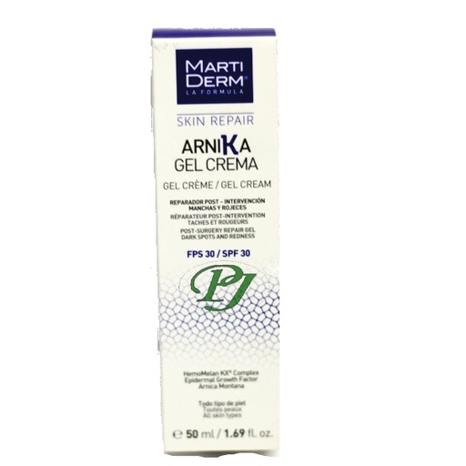 [139321] Skin Repair Arnika Gel Crema Spf 30 50 Ml. - Martiderm