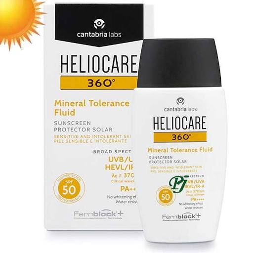 [139562] Heliocaresolar Spf50 360º Fluido Mineral Tolerance 50 Ml. - Cantabria Labs