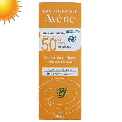 [139581] Crema Solar Gama Naranja Spf50+ Sin Perfume 50 Ml. - Avène