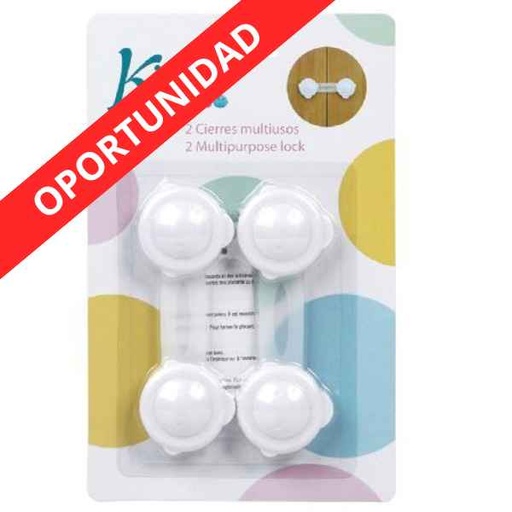 [139682] Cierre Multiusos 2Uds 10Cm - Kiokids