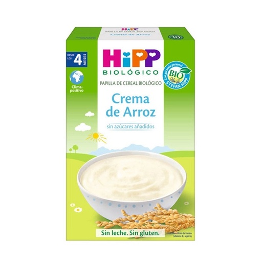 [041276] Papilla Crema De Arroz 200 G. - Hipp