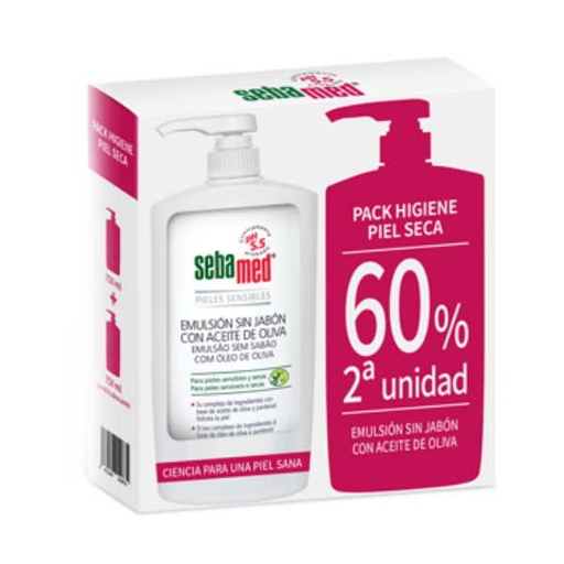 [139921] Emulsión Sin Jabón Con Aceite De Oliva 60% 2ª Und. - Sebamed