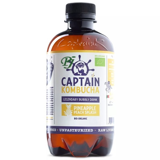 [14464] Kombucha Piña 400 Ml. - Captain Kombucha