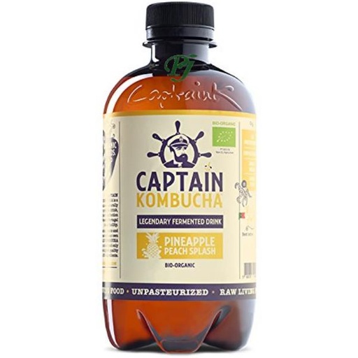 [14472] Kombucha 1 L. Pineapple - Captain Kombucha