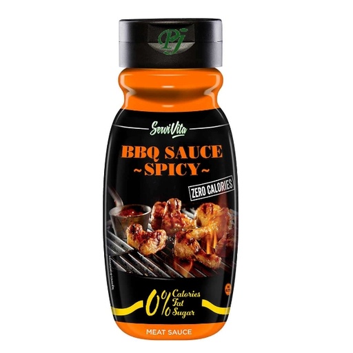 [15646] Salsa Barbacoa Picante 320 Ml. - Servivita