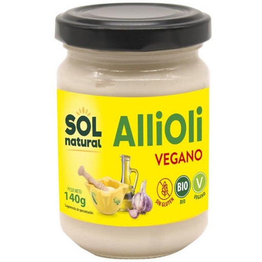 [15667] Allioli Vegano Bio 140 G. - Sol Natural