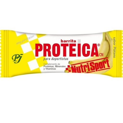 [17153] Barritas Proteica Plátano 46 G. - Nutrisport