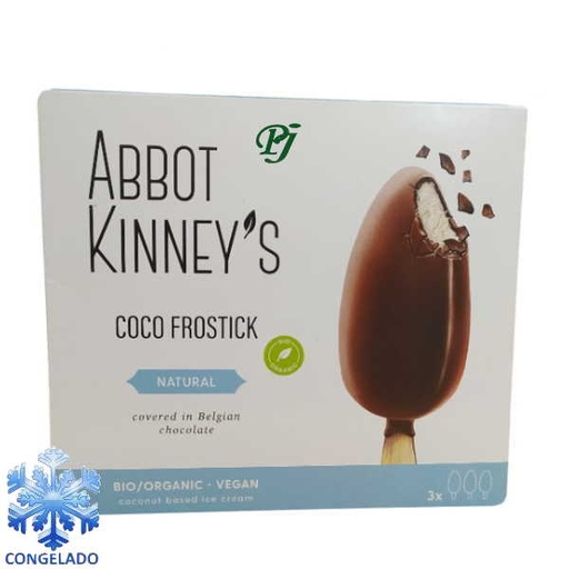 [202876] Helado De Coco Cubierto De Chocolate 3X80 Ml. - Abbot Kinneys