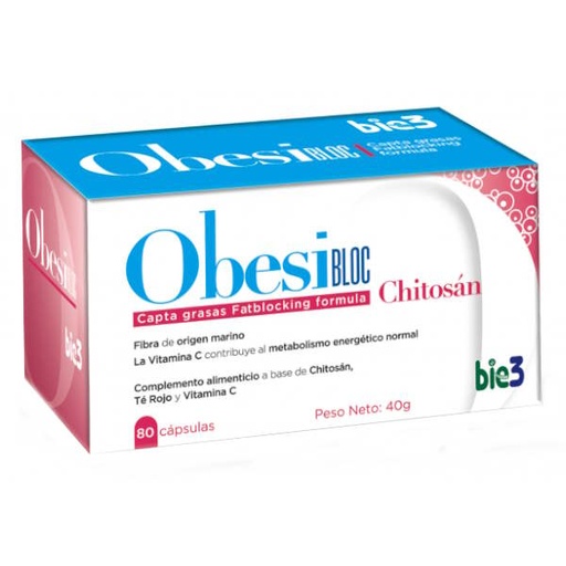 [057304] Chitosán 80 Cápsulas - Bie3