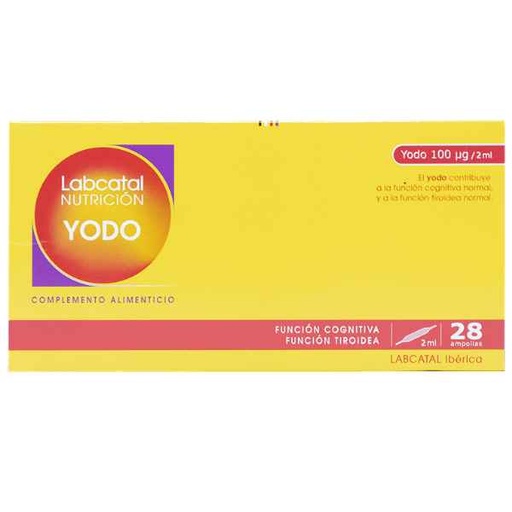 [057479] Yodo (I) Nº 07 Ampollas 28 X 2 Ml. - Labcatal