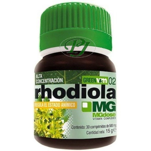 [057585] Vitamin 02 Rhodiola Mgdose - Soria Natural