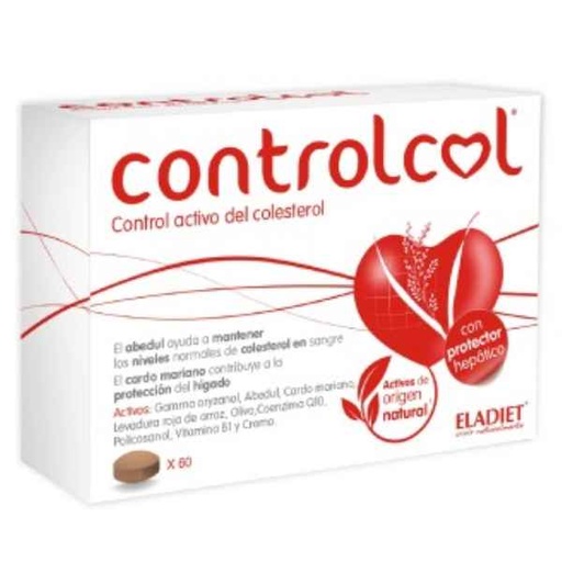 [057650] Controlcol 60 Comprimidos - Eladiet