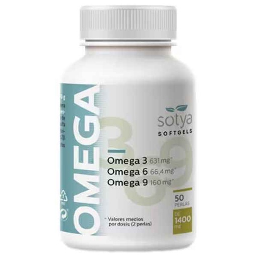 [057720] Omega 50 Perlas 1400 Mg. - Sotya