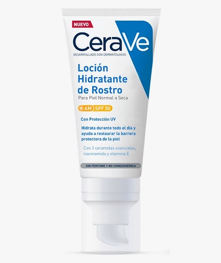 [1300932] Loción Hidratante Rostro Spf 50 52 Ml. - Cerave