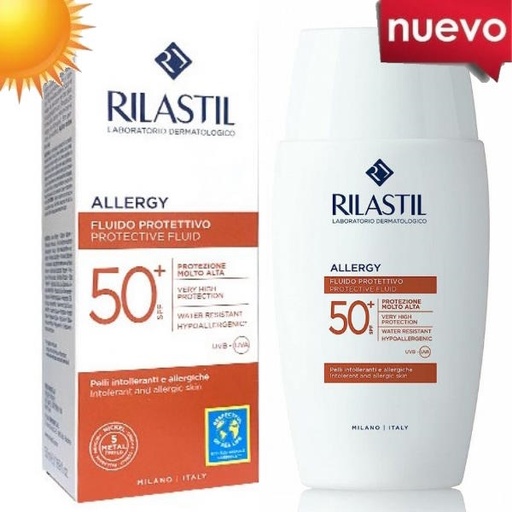 [1300954] Allergy Solar 50+ Fluido Protectivo 50 Ml. - Rilastil