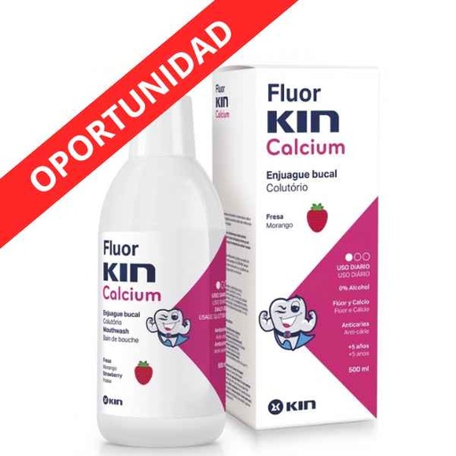 [130342] Fluor-Kin Calcio Enjuague 500Ml - Kin