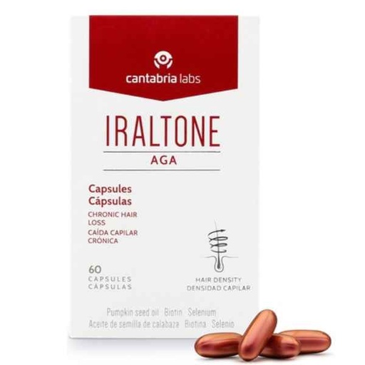 [130718] Iraltone Aga Anticaída 60 Cápsulas - Cantabria Labs