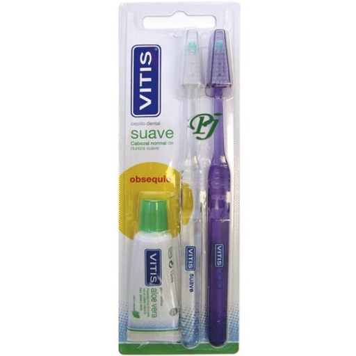 [130735] Cepillo Pack Duplo Suave + Pasta 15 Ml. - Vitis