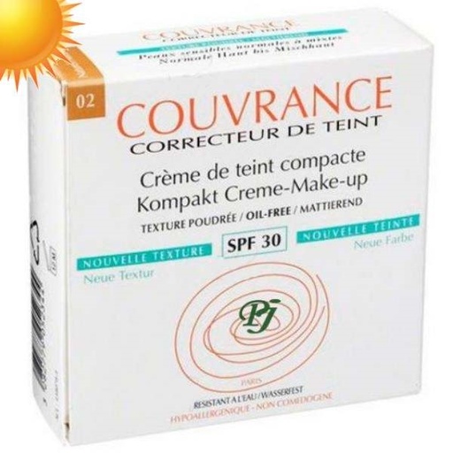 [130934] Crema Mate 02 Oil Free Natural 9.5 G. Couvrance Solar - Avène