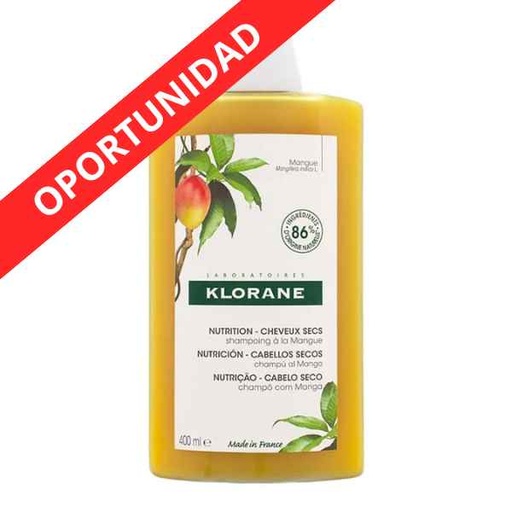 [131751] Champú Mango 400 Ml. - Klorane