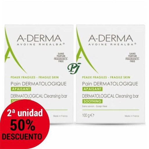 [131967] Dermopan Jabón Pieles Irritadas Dúo 2 x 100 G. - A Derma
