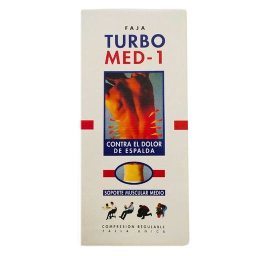 [13256] Faja Nº 1 Dolor De Espalda - Turbo Med