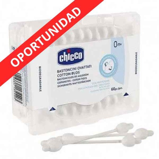 [13301] Bastoncillo Seguridad 60 Uds. - Chicco